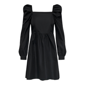OnlStanley L/S Peplum Dress - Black