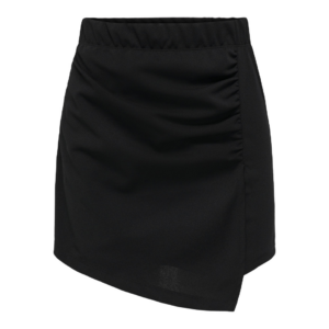 OnlSania Ruching Skirt - Black