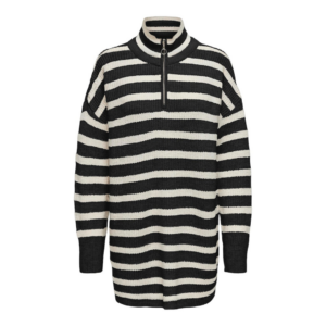 OnlAlfrida L/S Half Zip Knit - Black