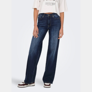 OnlMadison Blush Hw Wide Denim - Dark Blue