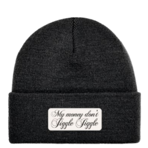 Jiggle Jiggle Beanie - Black
