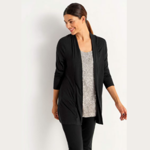 Elina bling 2 in 1 top - Black/silver 619531-0169