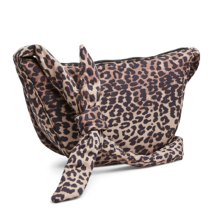 PcAmanda Knot Bumbag - Black Leo