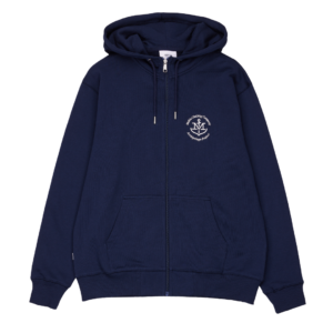 A-Project Hooded Zip Sweater - Dark Navy