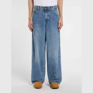 Loose Wave Denim - Rinsed Blue