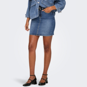 OnlWonder Hw Dnm Skirt - Medium Blue Denim