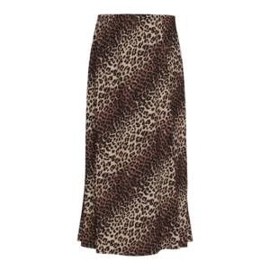 PcNya Hw Long Slit Skirt - Moonlight Leo