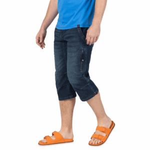 Regular Connor TZ 3/4 Short - Rough Navy Wash