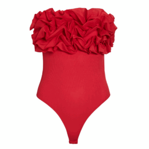 ViTove S/L Bodystostocking - Poppy Red