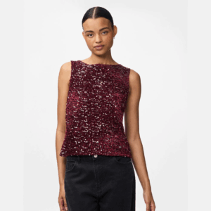 PcKam Tank Top Jrs - Tawny Port