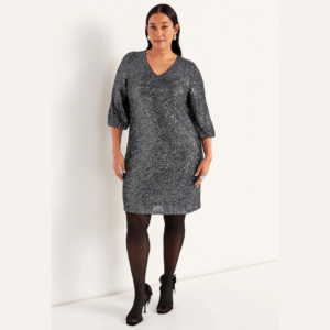 Octavia Princes Dress - Silver Grey 701003-0110