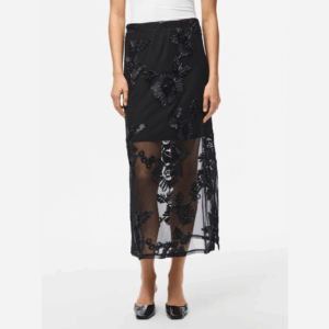 PcOffia Hw Midi Skirt - Black