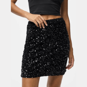 PcKam Hw New Short Skirt - Black
