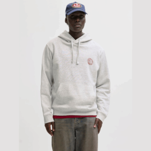 JjAlliance Sweat Hood - White Melange