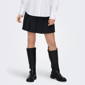 OnlPoptrash Life Hw Pleat Skirt - Black