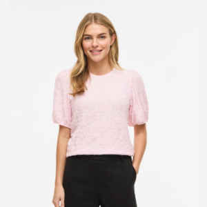 ViFall O-neck 2/4 Top - Cherry Blossom