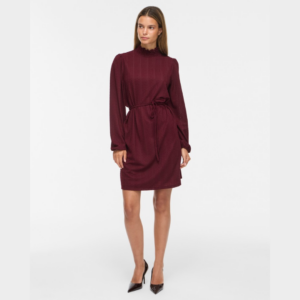 ViLyri L/S Smock Dress - Port Royale