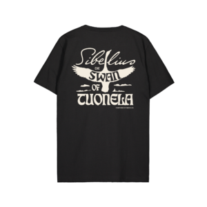 Swan of Tuonela T-shirt - Black