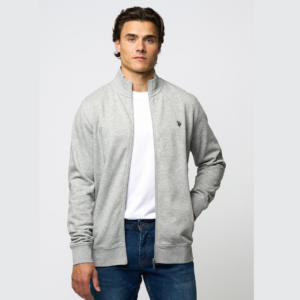 Oscar Reg Uspa Sweat - Grey Melange
