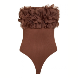 ViTove S/L Bodystocking - Coffee Bean
