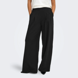 OnlBang Pleat Wide Pant Jrs - Black
