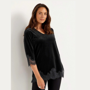 Lou Lace Top - Black 704148-0001